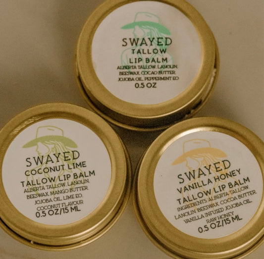 Swayed Handcrafted Tallow - Lip Balms